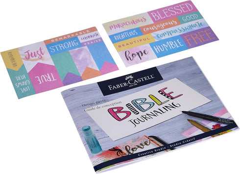 Faber-Castell Bible Journaling Kit, Multiple Color, 47 Piece Set...