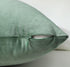 mixeoo Comfy Sage Green Throw Pillow Covers Decorative Square Solid Thick Velvet Super Soft Couch Cushion Cases for Livingroom Sofa Decor,Set of 2...