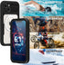 iPhone 14 Waterproof Case, IP68 Full-Body Rugged Protective Shockproof Cover with Clean Sound, Compatible with Support MagSafe Magnetic Wireless C...