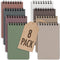 ZICOTO Aesthetic Pocket Notebooks Set Of 8 - Small 3x5 Spiral Notepads With Lined Pages - The Perfect Little Mini Note Pads to Stay Organized and ...