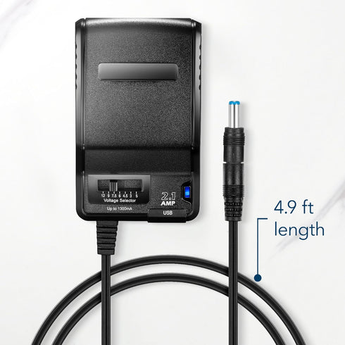 Insignia Universal AC Adapter with USB port (NS-AC1200-C)...