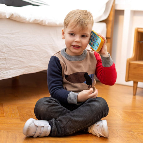 JOYIN Smartphone Toys for Baby, Remote Control Baby Phone with Music, Baby Learning Toy, Christmas Birthday Gifts for Baby, Infants, Kids, Boys an...