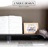 Pavilion Gift Company 67724 Life is Better Music People 4x6 MDF Easel Back Wall Hanging Picture Frame, Brown...