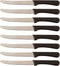 Steak Knives Serrated Set, Restaurant Quality, Stainless Steel, 4.25-Inch, Rounded Tip, Set of 12 (12)...