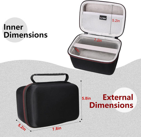 L LTGEM Baby Monitor Travel Case for Kidsneed/Babysense/VTech/Infant Optics DXR-8 PRO Baby Monitor (Case Only)...