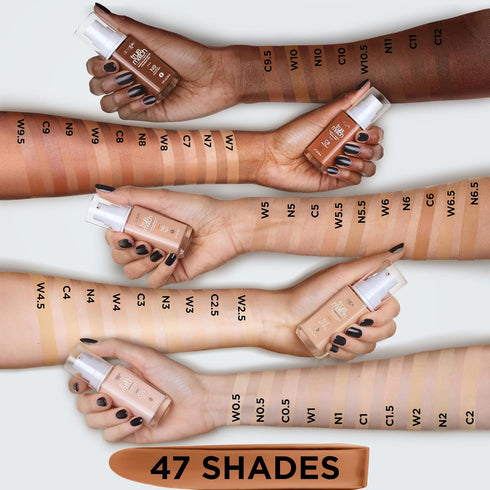 L'Oreal Paris True Match Super-Blendable Foundation, Medium Coverage Liquid Foundation Makeup, C2, Light, 1 Fl Oz...