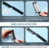 5 Pieces Razor Comb for Dogs Hair Grooming Trimmer Comb for Pet Razor Comb with 25 Extra Blades Manual Dog Hair Trimmer Comb Double Edge Razor for...