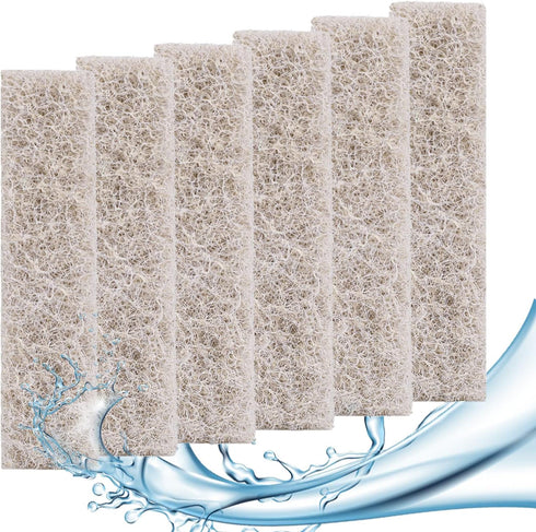 HiTauing 6 Count Ammonia Reducer Filter Pads for aqueon?Fish Tank Filter Pads for QuietFlow LED PRO Model 10...