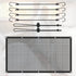 Dog Car Barrier Pet Car Divider Net with Adjusting Rope and Hook Multifunctional car Dog guardrail Used for SUV Car Truck...
