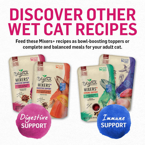 Purina Beyond Organic Pate Wet Cat Food Variety Pack, Organic Chicken Adult Recipes - (Pack of 6) 3 oz. Cans...