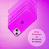 SteepLab Neon Highlighter Case for iPhone, The Grippy Jelly Case w/Protective Air Pockets (Saturated Vivid Purple, iPhone 13)...