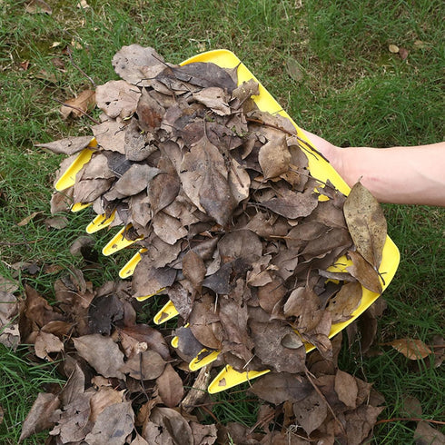 G-BAR Leaf Grabber Set Paw Handheld Hazelnut Leaf Scoop Fast Lawn Remove Fallen Collection Great Tool Lawn Claw Leaf Blade Used to Pick Up Leaves,...