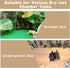 Reptile Rock Tank Background Board Bearded Dragon 3D Aquarium Backgrounds Terrarium Habitat Stereo Backdrop Wall Decor for Gecko Lizard Chameleon ...