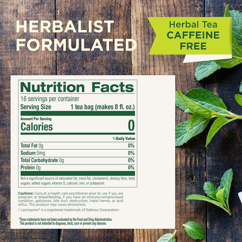 Traditional Medicinals Tea, Organic Triple Mint, Supports Healthy Digestion, Includes 16 Tea Bags...