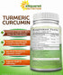 aSquared Nutrition Turmeric Curcumin 1300mg with BioPerine Black Pepper Extract - 180 Capsules - with 95% Curcuminoids, 100% Natural Tumeric Root ...