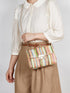 QWINEE Stripe Pattern Bag Crossbody Bag Shoulder Bag Square Bag Shopping Work Handbags Ladies Shoulder Totes Bag...