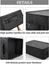 Short Storage Baskets Small Rectangle Basket Storage Bins Organizer for Candles Controls Remotes DVDs Board Games Seasonal Items Keepsakes Storage...