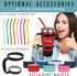 Personalized Ringneck Tumbler 30 oz with Straw, Customized Vacuum Insulated Tumbler with Custom Name Text Engraved in USA – Birthday, Wedding, Ann...