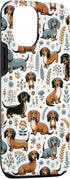 iPhone 13 Cute Dachshund Weiner Dog Lovers Pattern Case...