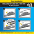 Rain-X 830124 Silicone Endura Wiper Blades, 24 Inch Windshield Wipers (Pack of 1), Automotive Replacement Windshield Wiper Blades With Two Times L...