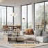 Window Security Film 17.3in X 9.84ft, Shackcom Tempered Glass Window Film Adhesive Anti-shatter for Home, Office and Car (Clear)...
