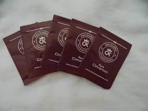 Cinnamon Spice Powder Packets - Veteran Owned On the Go Packs for Coffee, Tea, or Apple Cider Vinegar (Cinnamon, 100 Packets)...