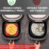 Upgrade Reusable Air Fryer Liners With Raised Silicone | Patented Product | BPA Free Non-Stick Mats | Tray Accessories | 2 Size Options 8 Inch Squ...