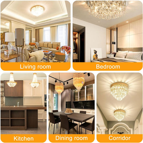 G9 LED Bulb Dimmable 8W, 60-80 Watt T4 G9 Halogen Equivalent, 2700K Soft Warm White, Ceramic G9 Bi Pin Base, 120V 800LM for Chandelier Ceiling Pen...