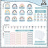Gueevin 72 Pcs Boho Classroom Jobs Bulletin Board Set Rainbow Bulletin Board Cutouts Classroom Jobs Chart Teacher's Helper Chalkboard Decor for Ba...