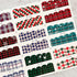 12 Pcs Christmas Nail Art Stickers Winter Cartoon Water Transfer Nail Decals Xmas Snowflake Nail Stickers Christmas Tree Grid Nail Art Design Deca...