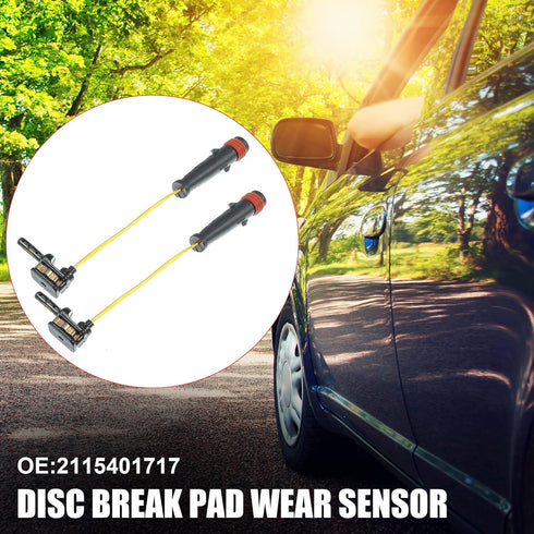 X AUTOHAUX 2pcs 2115401717 Front Rear Disc Break Pad Wear Sensor for Mercedes-Benz CL500 2000-2006 for Mercedes-Benz S430 2000-2006...