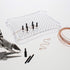 The Beadsmith, Wig Jig, Wig-A-Ma-Jig Beginner kit, includes 3 x 4 inch clear plastic jig, includes plastic pegs and 2 yards of copper, Silver and ...