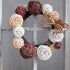Natural Decorative Wicker Rattan Balls- Vase Filler, House Ornament, Christmas Tree Garden Wedding Party Coffee Table Decoration,Craft DIY, Parrot...