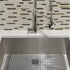 YBM Home 2-Pack Kitchen Sink Grid Plastic Protector Mat Pad Protect Surfaces and Dishes, Non-Skid Dish Protector with Quick Draining Holes, Gray...