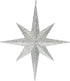 Vickerman 15.75" Champagne Iridescent Glitter Bethlehem Star Christmas Ornament...