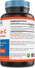 Nova Nutritions Vitamin C 1000 mg 240 Tablets (Extended Release) Made with Rose HIPS, Rutin, Acerola Powder, Bioflavonoids...