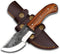 8.5 Inch Handmade High Carbon Steel Tracker Knife - Fixed Blade With Sheath -Full Tang Knife - Survival Knife - Hunting Knife - Tactical Knife for...