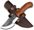 8.5 Inch Handmade High Carbon Steel Tracker Knife - Fixed Blade With Sheath -Full Tang Knife - Survival Knife - Hunting Knife - Tactical Knife for...