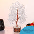 YATHABI Clear Quartz - Crystal Tree - Gemstone - White Money Tree - Chakra Tree - Quartz Crystal - Crystal Bonsai Tree - Tree of Life Decor - Spir...