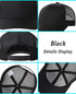 TSSGBL 2 Pack Snapback Trucker Baseball Hats Mesh Back Adjustable Blank Ball Caps for Men Women...