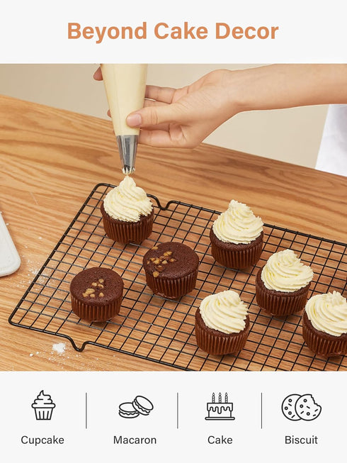 Kootek Piping Bags, Disposable Pastry Bags 16 Inch, 100 Pcs Anti Burst Large Icing Piping Bags for Cookie Frosting Cake Decorating Baking Supplies...