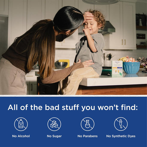Hyland's Kids Cold and Cough, Nighttime Cough Syrup Medicine for Kids Ages 2 and up, Decongestant, Sore Throat relief and Sleeplessness, Relief of...