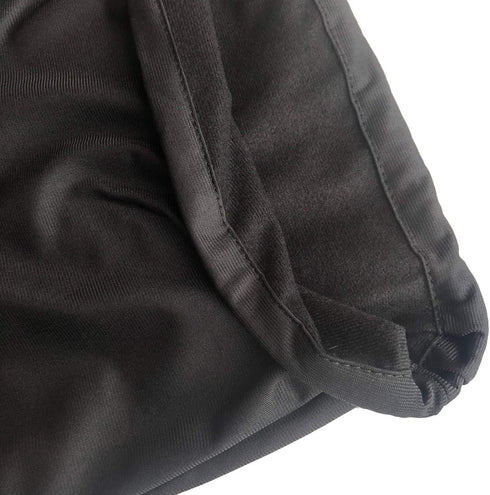 18.5" x 16.5" Storage Bag for Helmet, Carrying Case for Motorcycle Riding Bicycle Sports Multi-purpose Locking Drawstring Bags 47 x 42 cm Black...