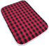 2-Piece Dish Drying Mat Set - 16"x18" Buffalo Classic Check Plaid - Red Black...