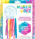 Dimensions Simplicity Maker Bee Rainbow DIY Dream Catcher Craft Kit, 24 Pc......