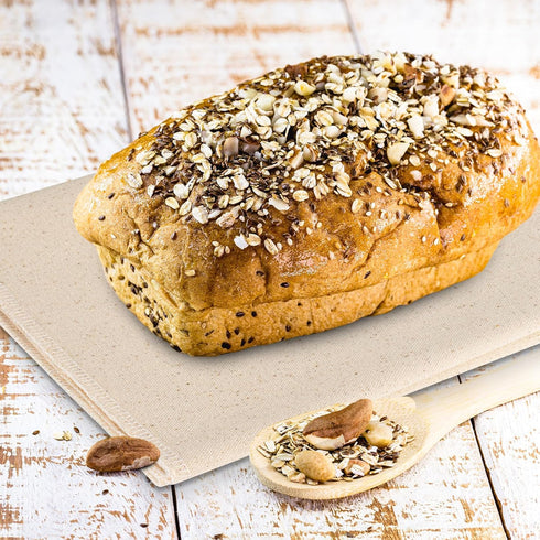 Proofing Cloth for Bread Baking 18x29 Inches Linen Cloth Reusable Bread Proofing Cloth with Dough Scraper & Bread Lame for Rolling Dough, Baguette...