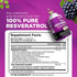 Nutrivein Resveratrol 1450mg - Antioxidant Supplement 120 Capsules – Supports Healthy Aging & Promotes Immune, Brain Boost & Joint Support - Made ...