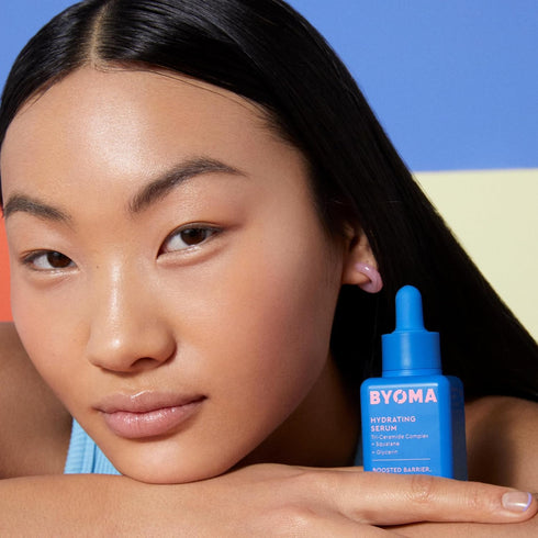 BYOMA Hydrating Serum - Moisturizing Facial Serum with Squalane, Glycerin & Ceramides - Hydrating for Glowing, Dewy Skin - 1.01 fl. oz...