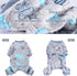 Small Dog Pajamas Dog Pajamas for Small Dogs, Glow in Dark Tie Dye Unicorn Dog Sweater, Super Soft Velvet Material Chihuahua Yorkie Tiny Dog Cloth...