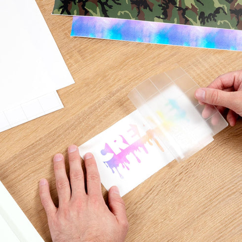 Siser EasyPSV Patterns 11.8" x 3ft Roll - Self Adhesive Permanent Craft Vinyl (Infinite Galaxy)...
